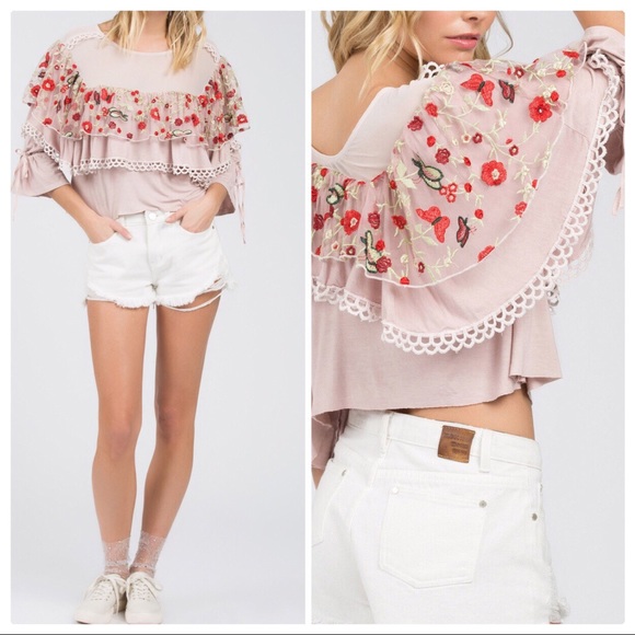 Mariposa Butterfly Garden Top - Picture 8 of 11